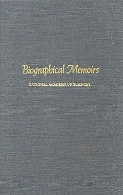 Vorderes Coverbild Biographical Memoirs