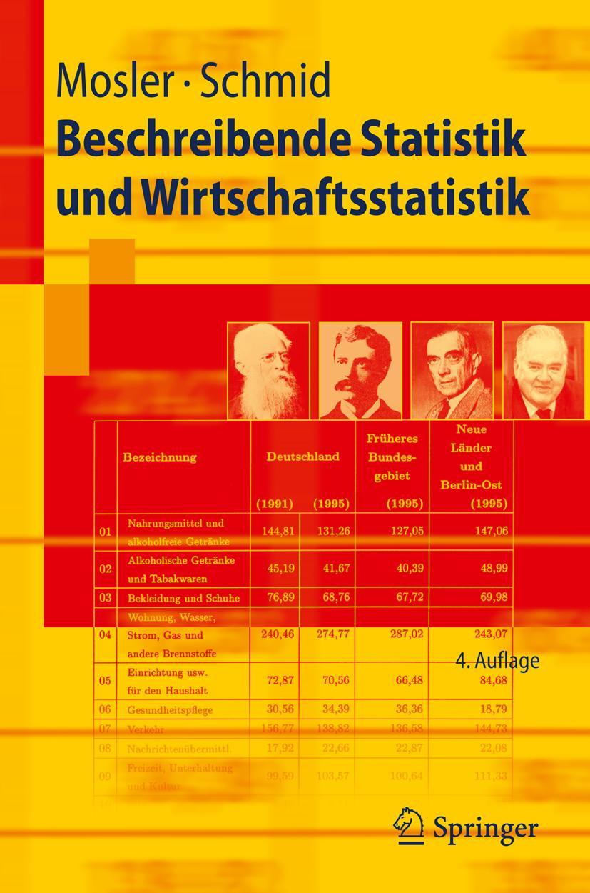 Vorderes Coverbild Beschreibende Statistik und Wirtschaftsstatistik