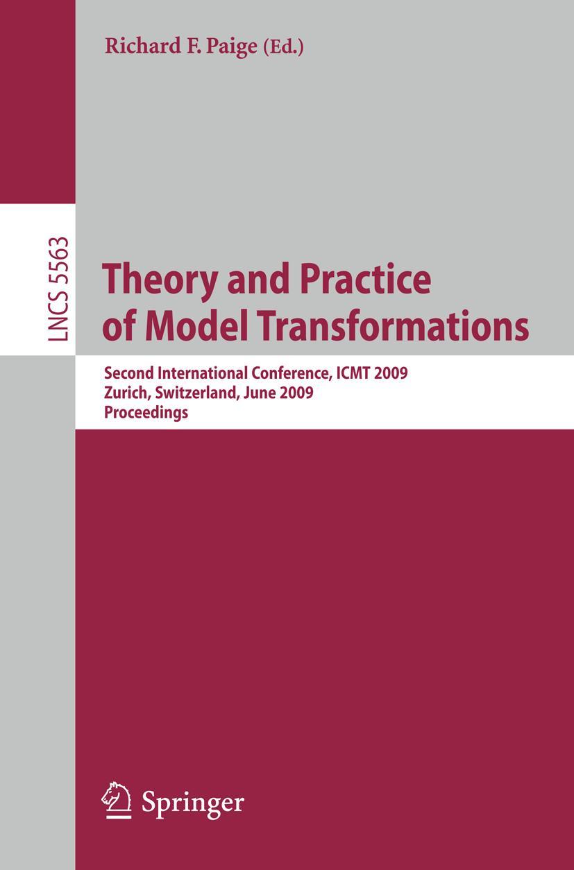 Vorderes Coverbild Theory and Practice of Model Transformations