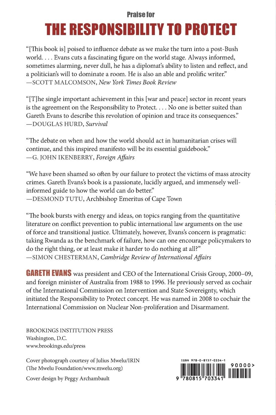 Rückseitencover Responsibility to Protect