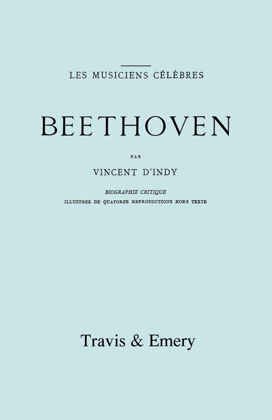 Vorderes Coverbild Beethoven. Biographie Critique. [Facsimile 1911].