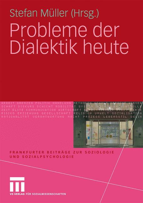 Vorderes Coverbild Probleme der Dialektik heute