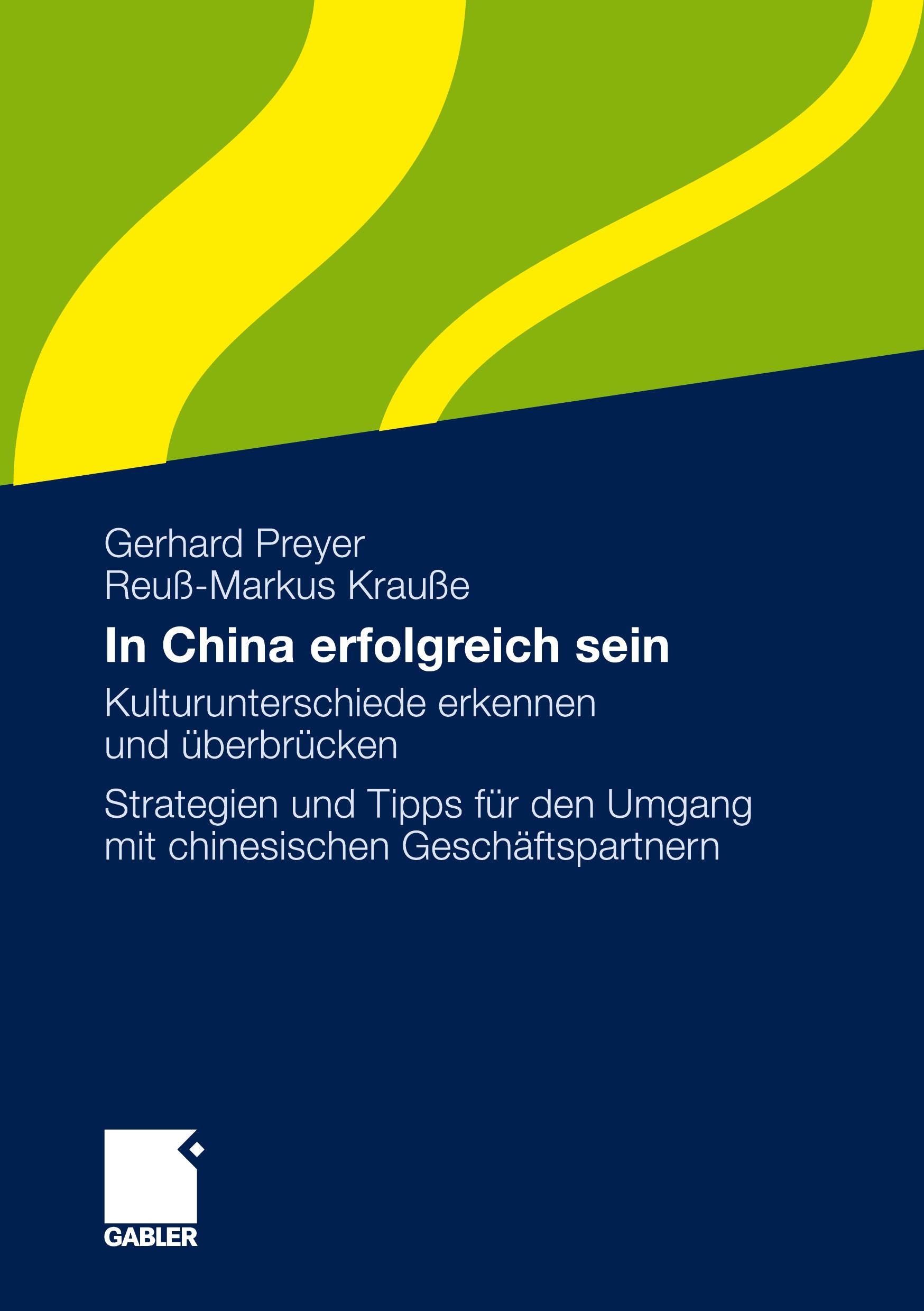 Vorderes Coverbild In China erfolgreich sein