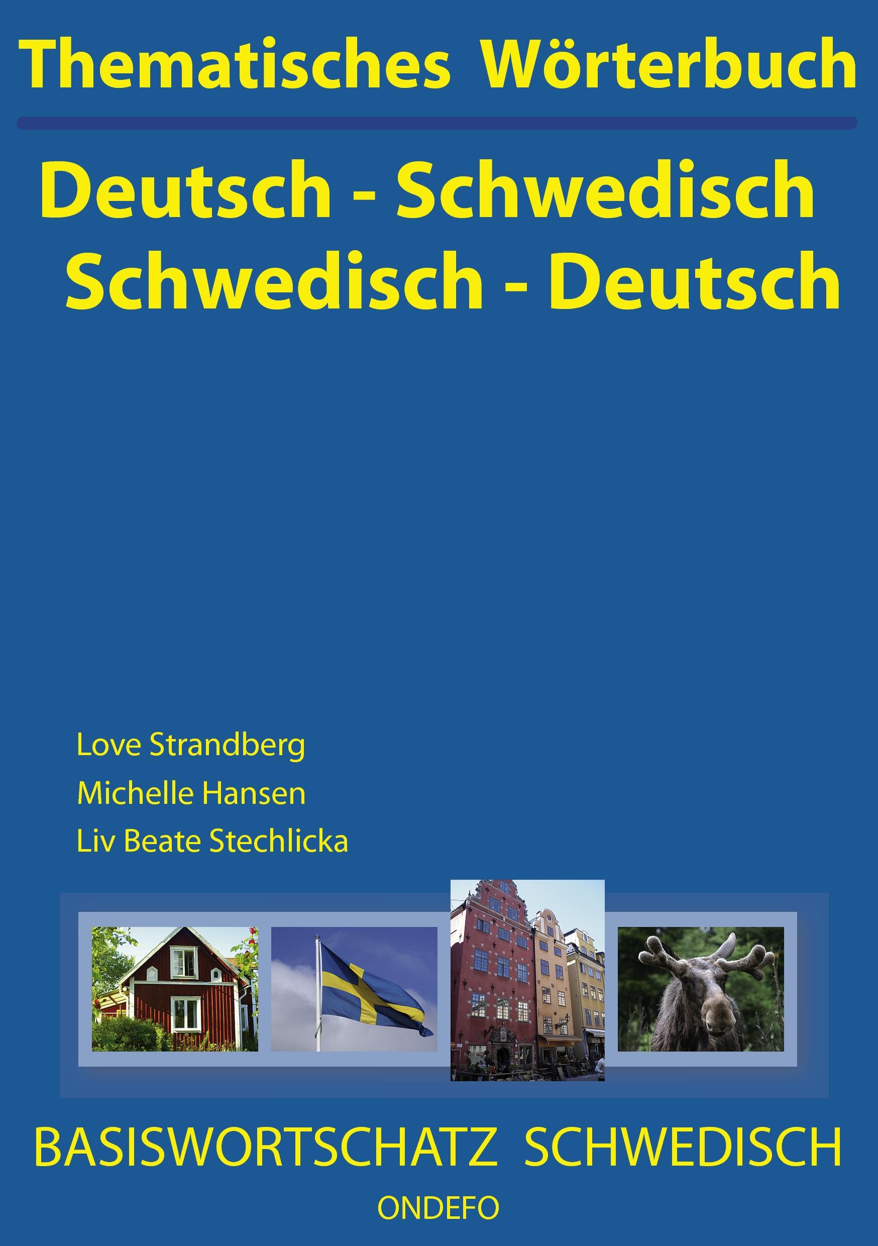 Vorderes Coverbild Thematisches Wörterbuch Deutsch - Schwedisch / Schwedisch - Deutsch