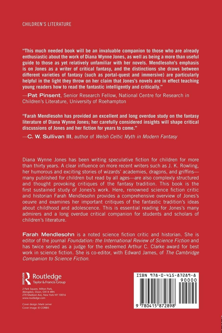 Rückseitencover Diana Wynne Jones