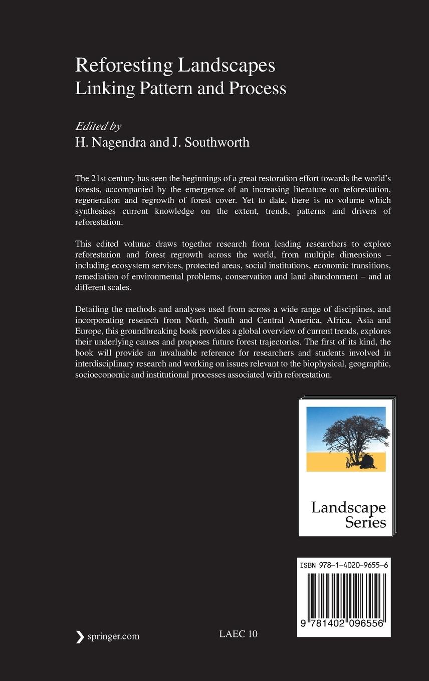 Rückseitencover Reforesting Landscapes