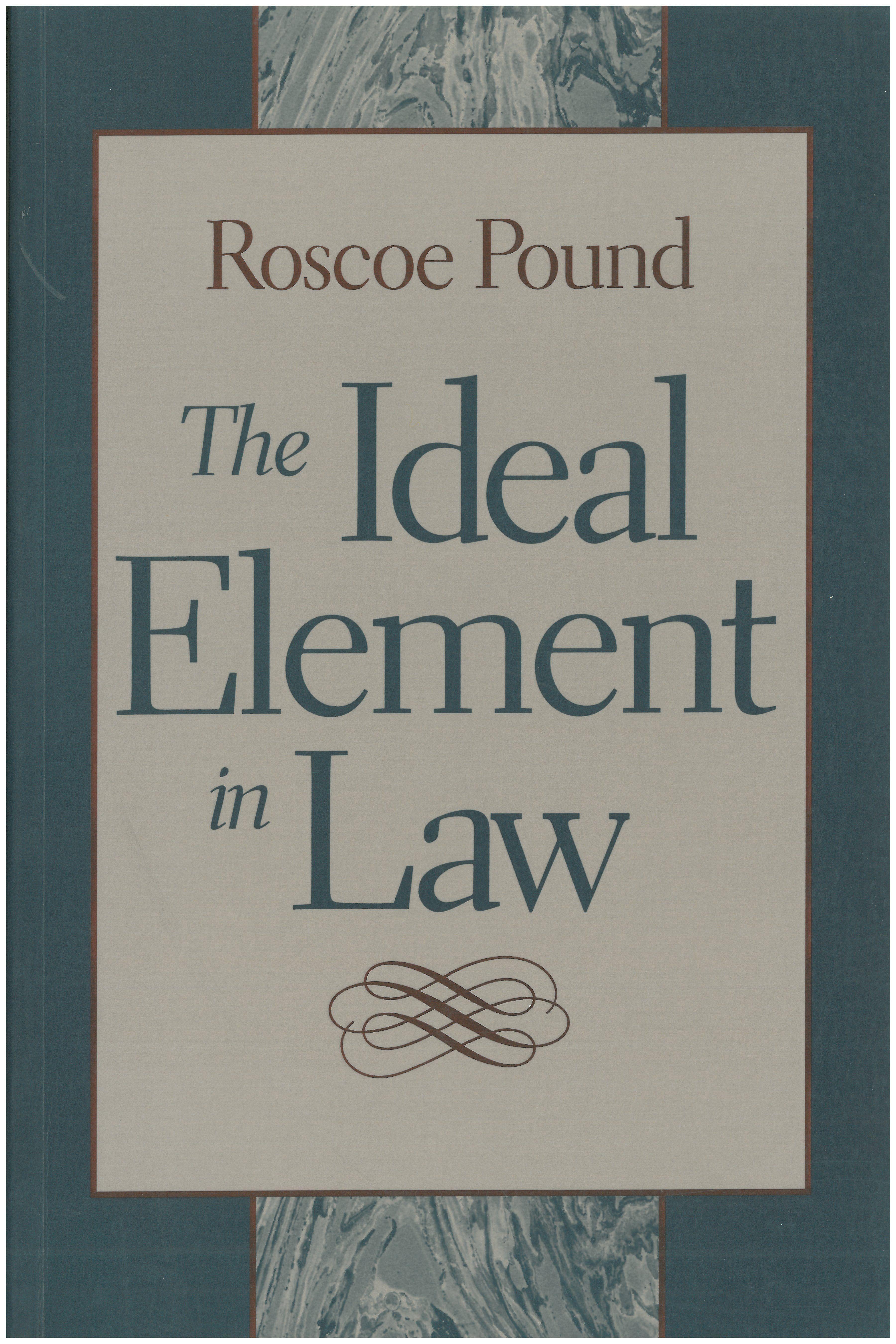 Vorderes Coverbild The Ideal Element in Law