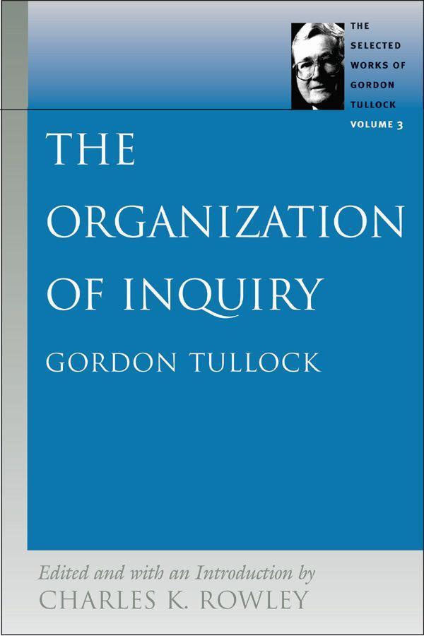 Vorderes Coverbild The Organization of Inquiry
