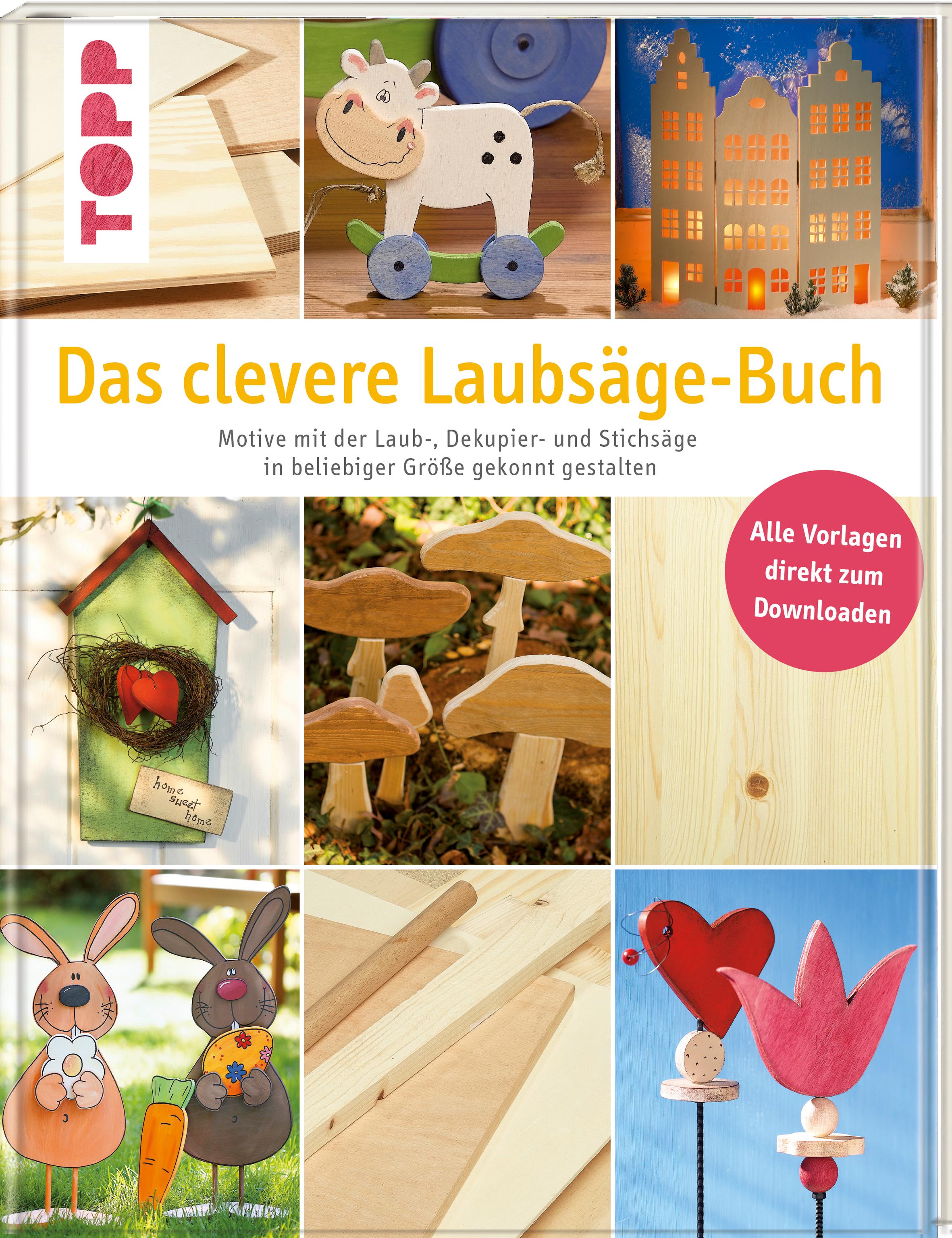 Vorderes Coverbild Das clevere Laubsäge-Buch