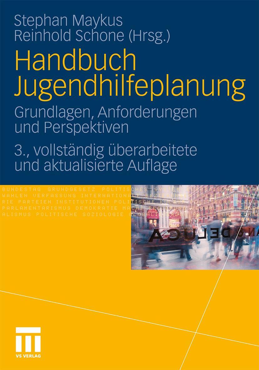 Vorderes Coverbild Handbuch Jugendhilfeplanung