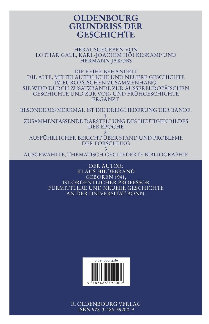 Rückseitencover Das Dritte Reich