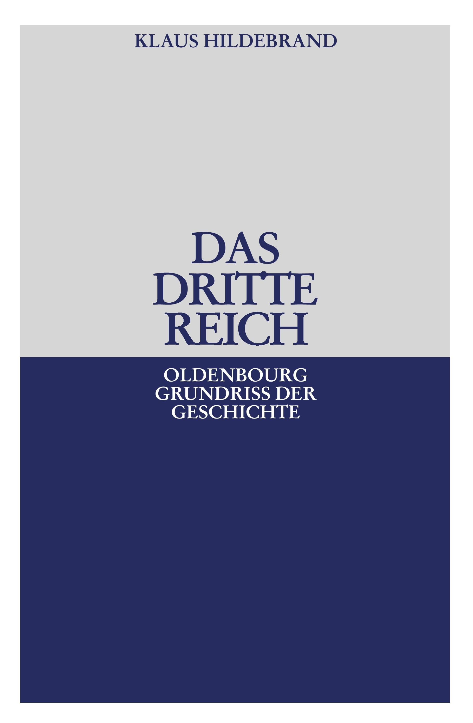 Vorderes Coverbild Das Dritte Reich