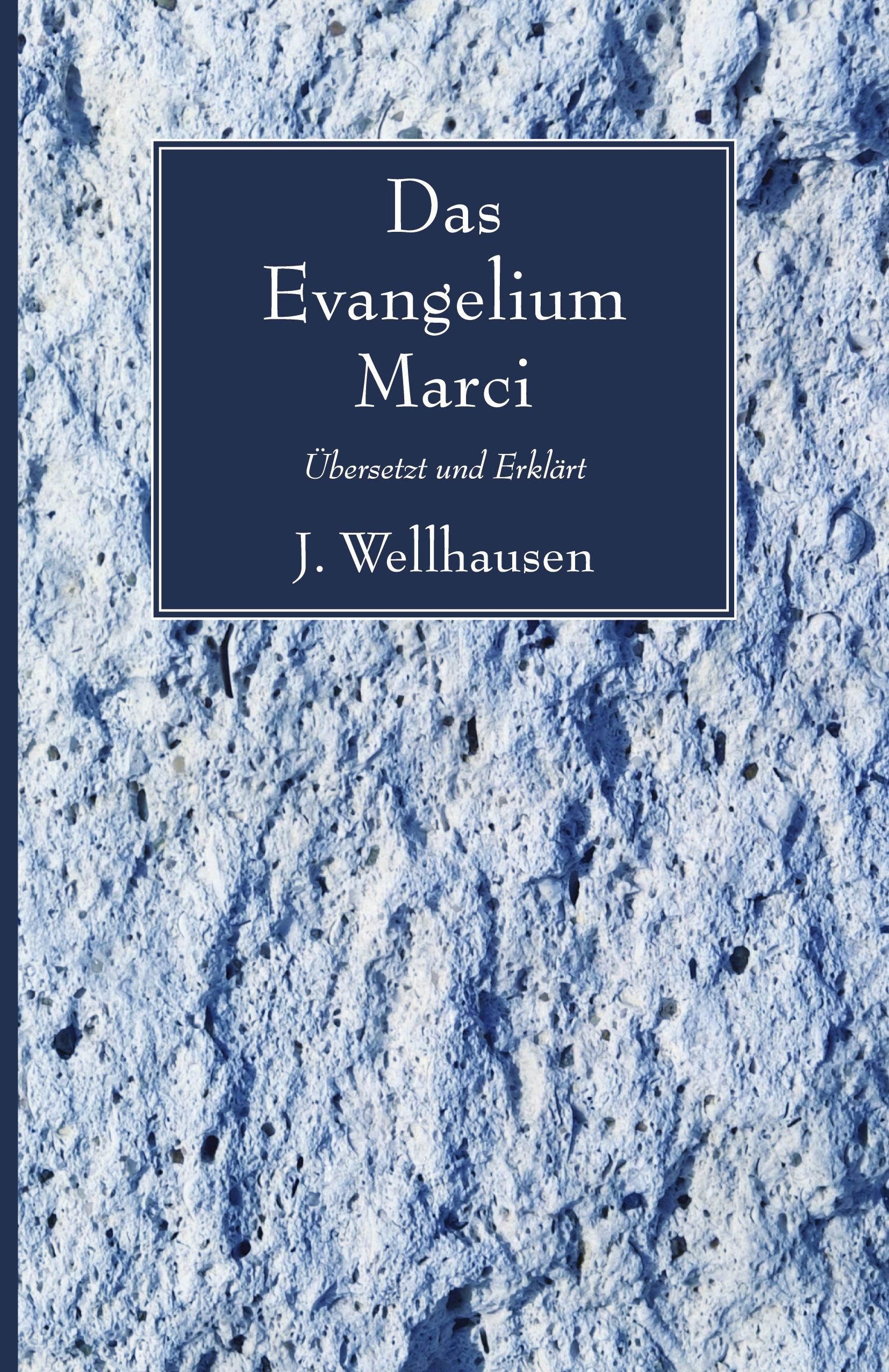 Vorderes Coverbild Das Evangelium Marci