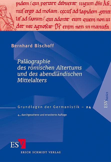 Vorderes Coverbild Paläographie des römischen Altertums und des abendländischen Mittelalters