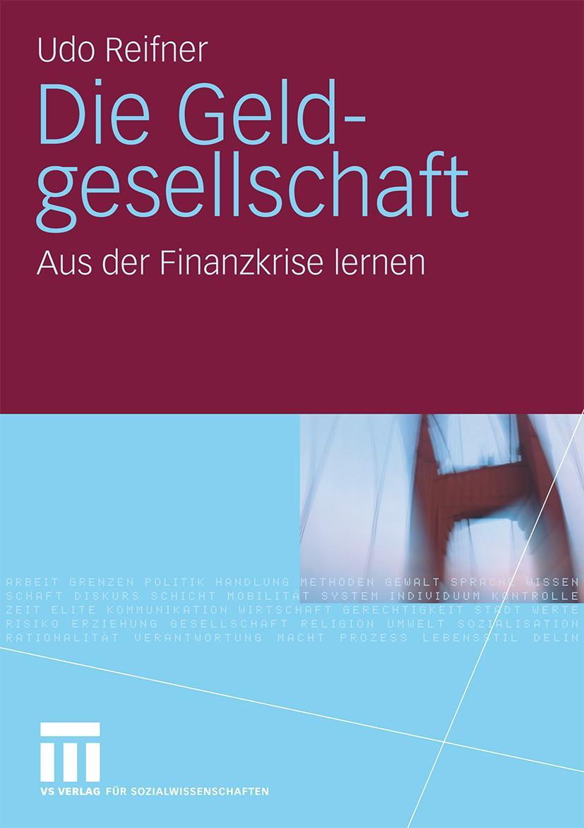 Vorderes Coverbild Die Geldgesellschaft