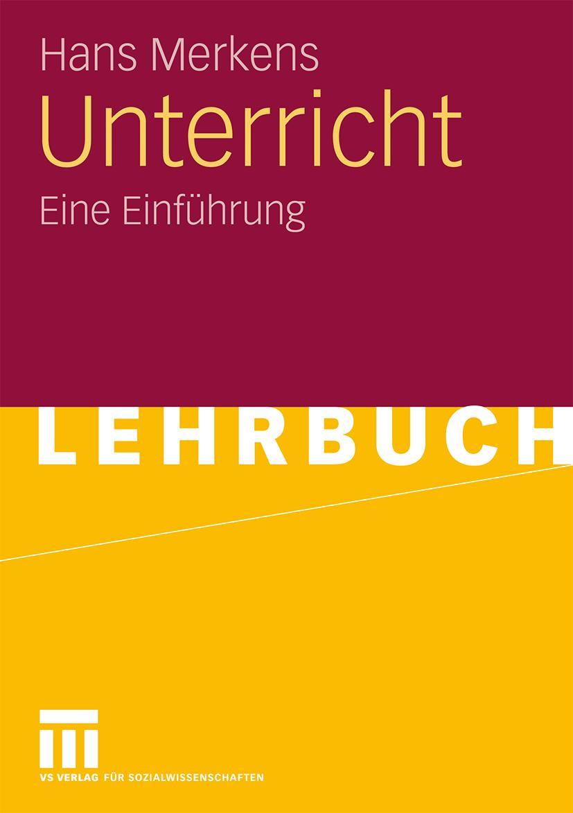 Vorderes Coverbild Unterricht