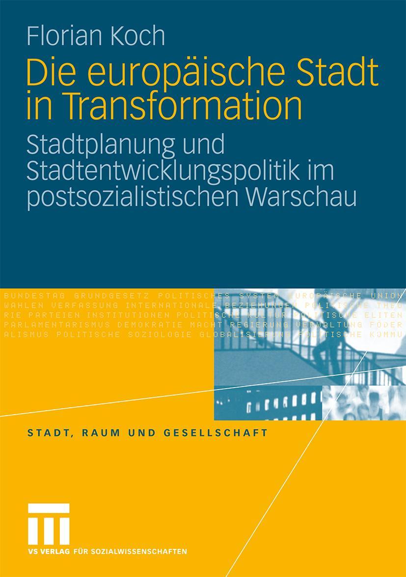 Vorderes Coverbild Die europäische Stadt in Transformation