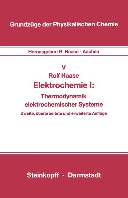 Vorderes Coverbild Elektrochemie I