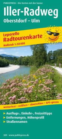 Vorderes Coverbild Iller-Radweg 1 : 50 000