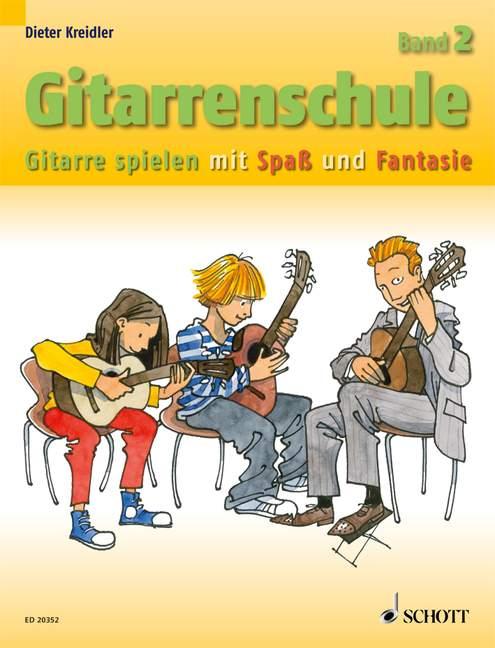 Vorderes Coverbild Gitarrenschule Band 2