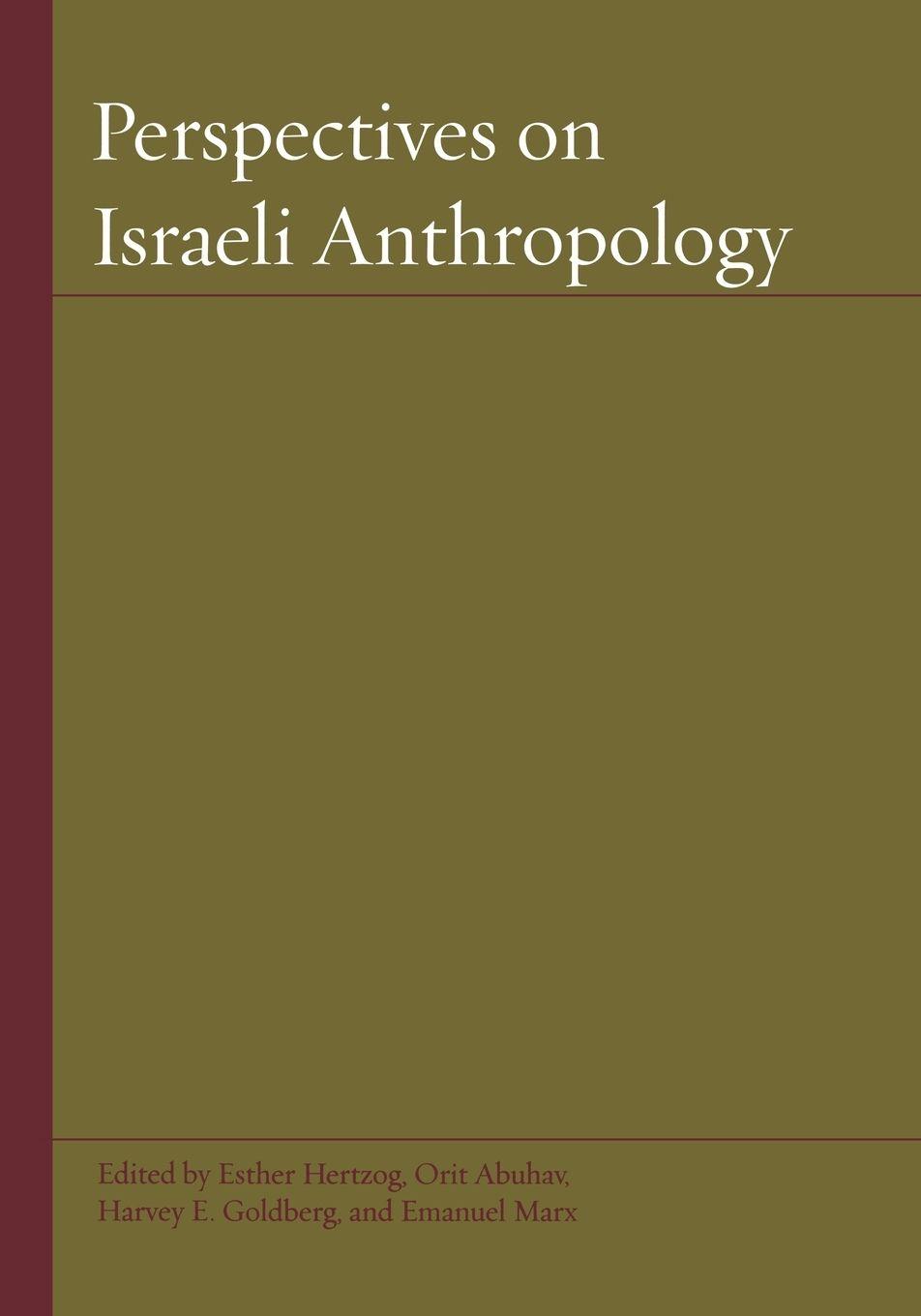 Vorderes Coverbild Perspectives on Israeli Anthropology