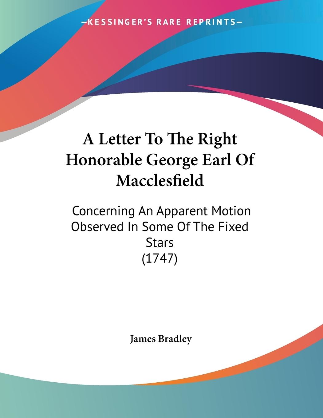 Vorderes Coverbild A Letter To The Right Honorable George Earl Of Macclesfield