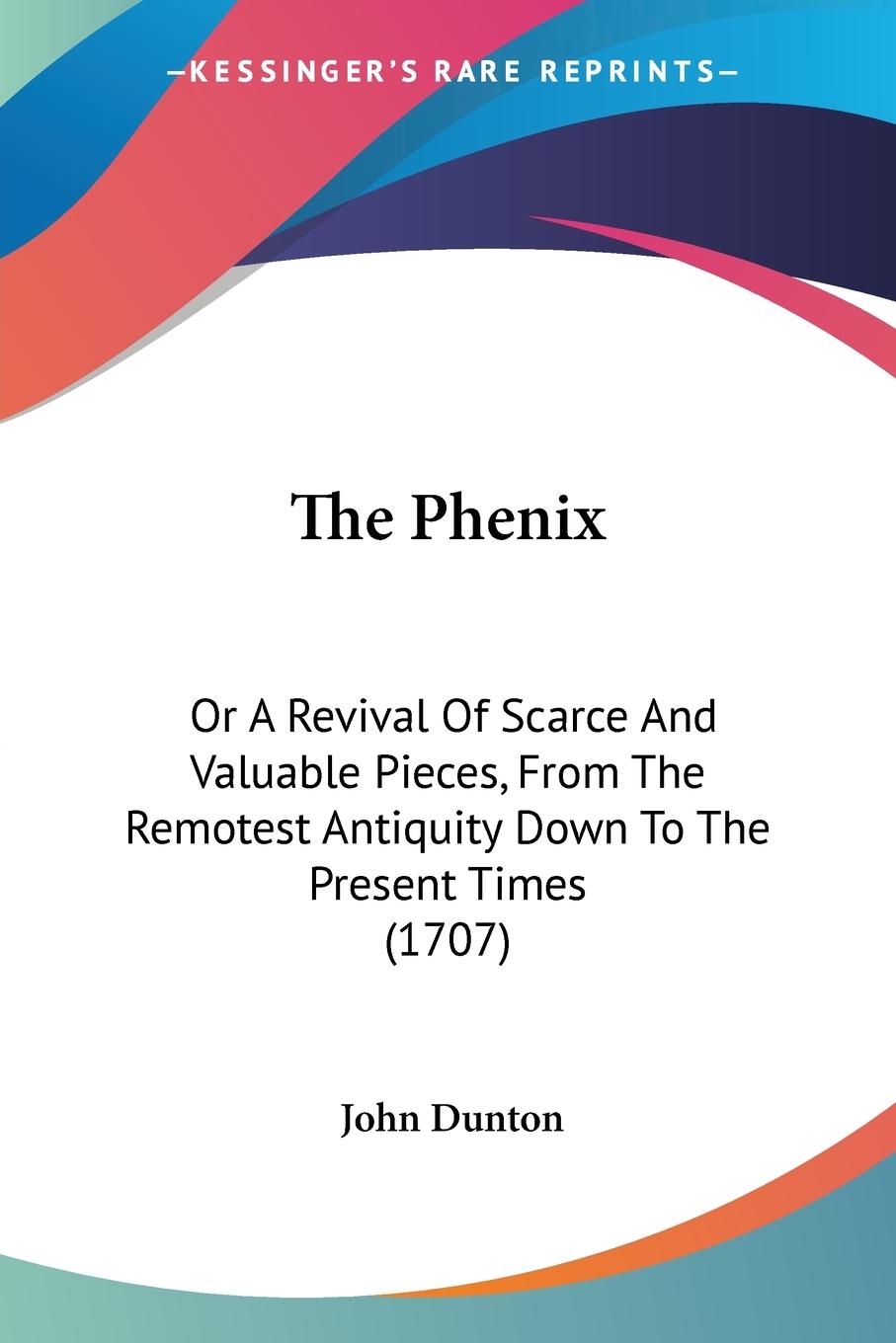 Vorderes Coverbild The Phenix