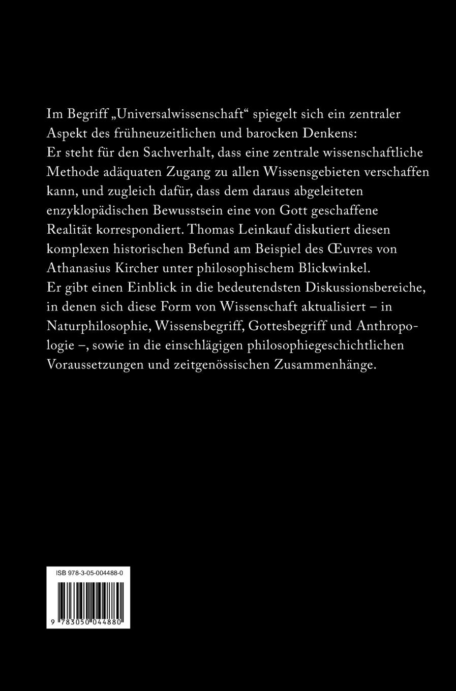 Rückseitencover Mundus combinatus