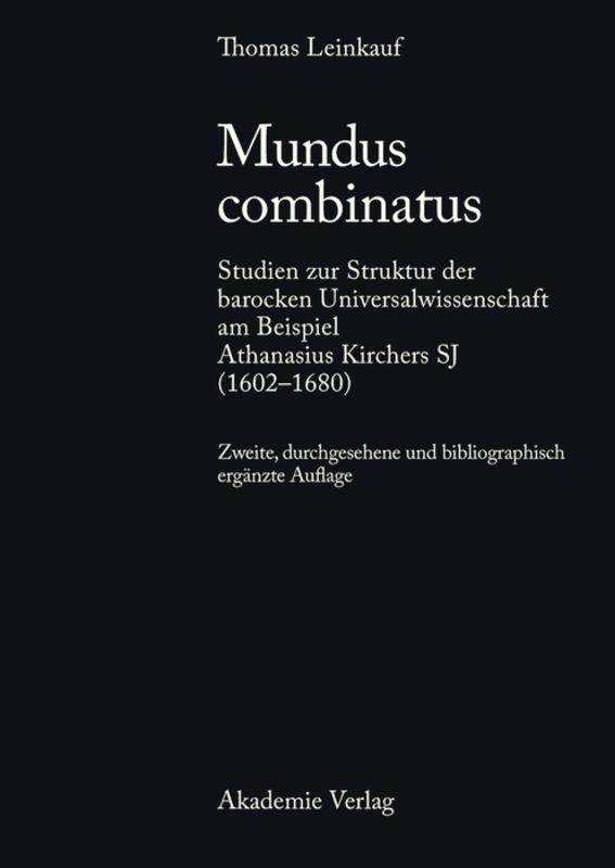 Vorderes Coverbild Mundus combinatus