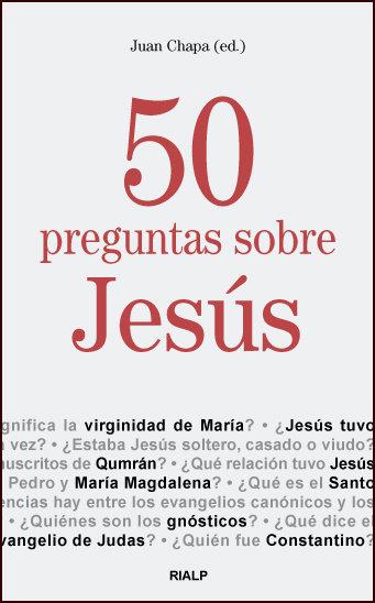 Vorderes Coverbild 50 preguntas sobre Jesús
