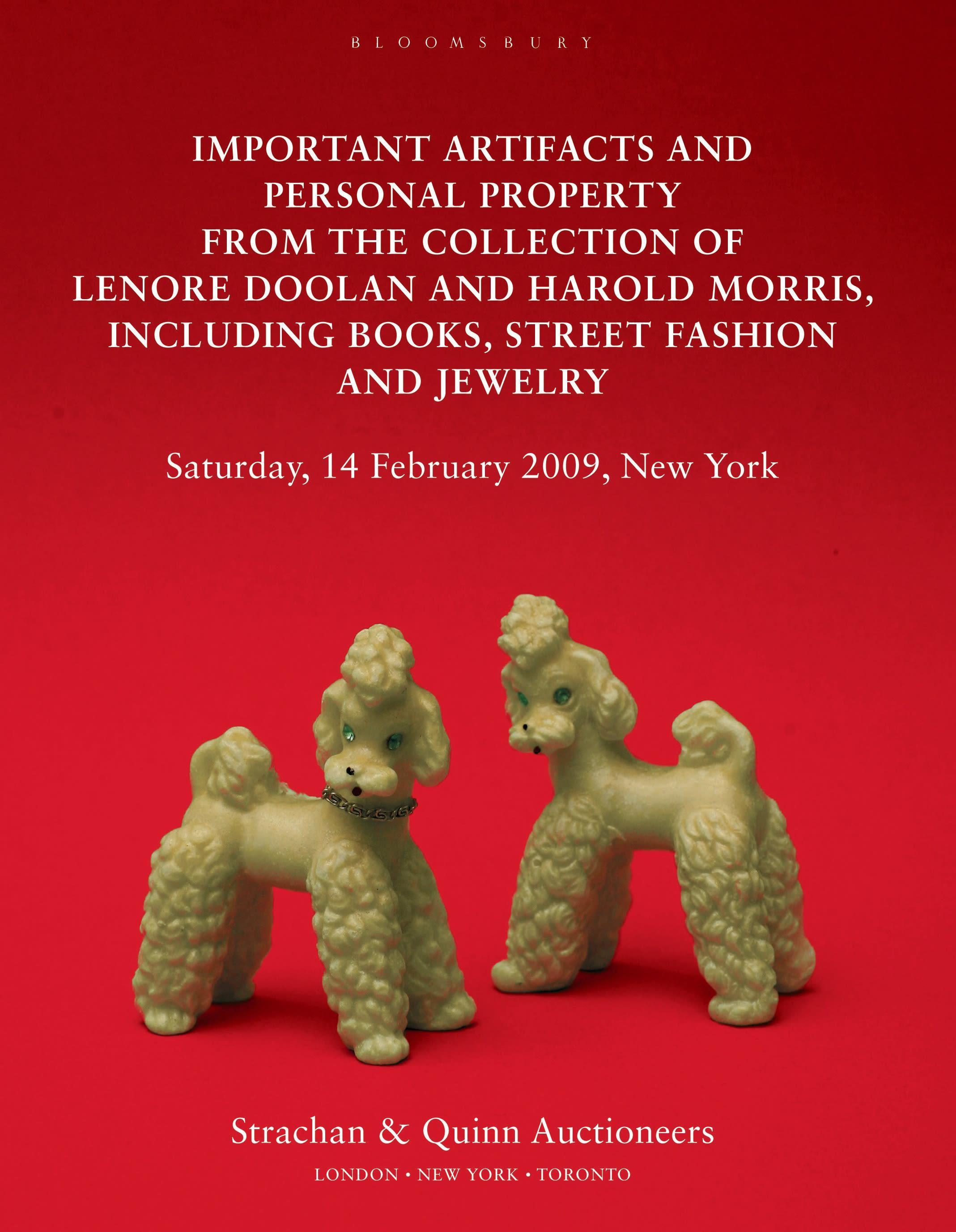 Vorderes Coverbild Important Artifacts and Personal Property from the Collection of Lenore Doolan and Harold Morris
