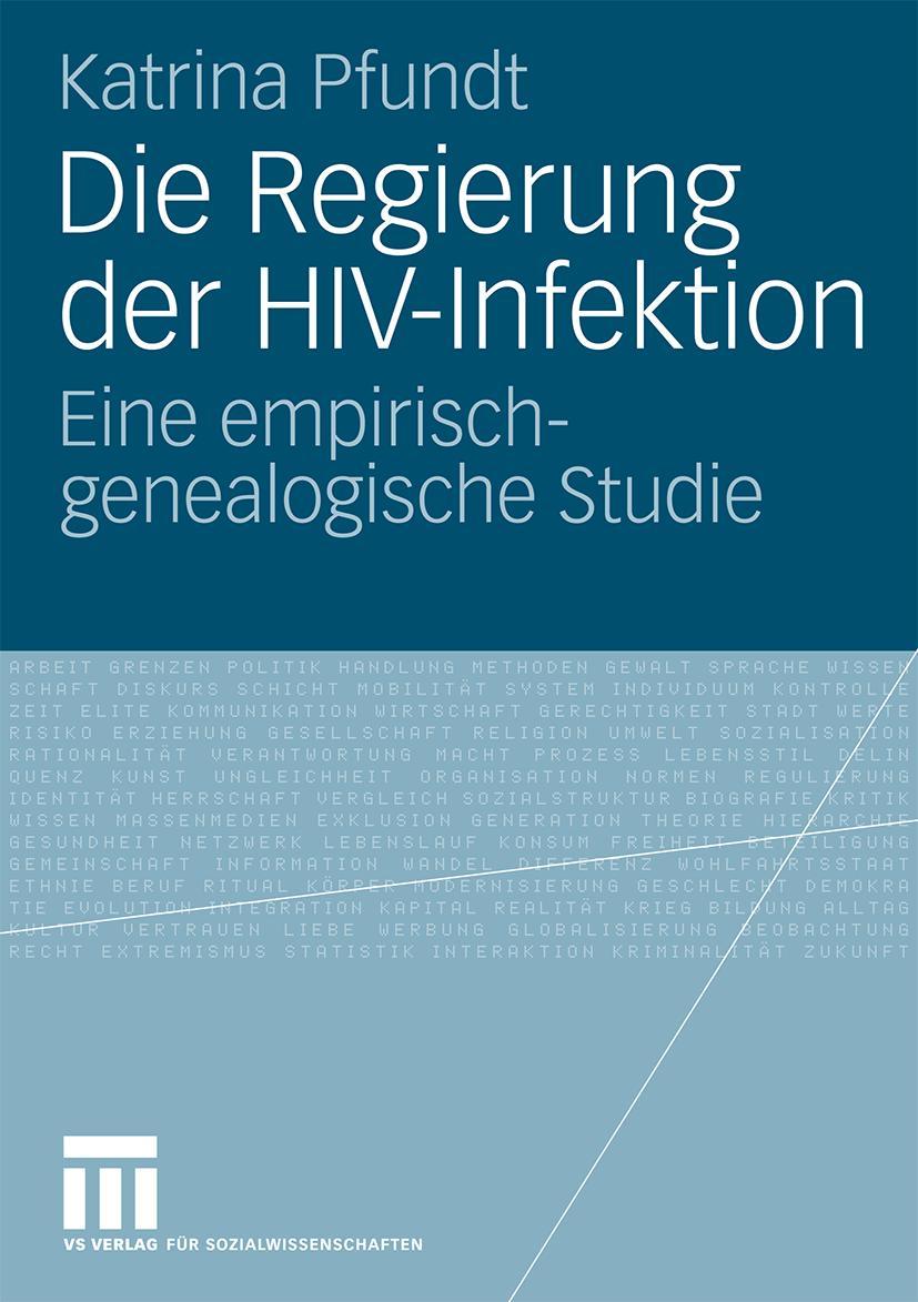 Vorderes Coverbild Die Regierung der HIV-Infektion