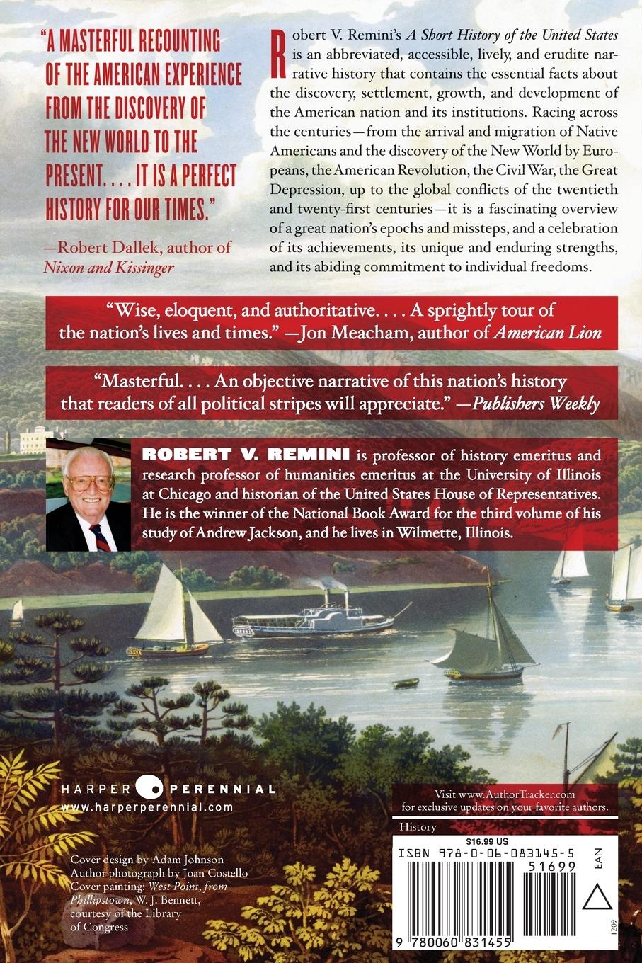 Rückseitencover Short History of the United States, A