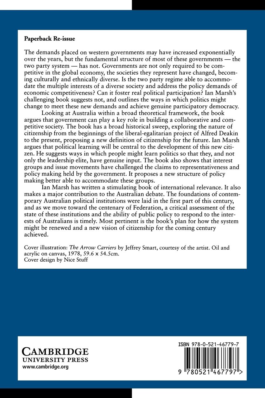 Rückseitencover Beyond the Two Party System