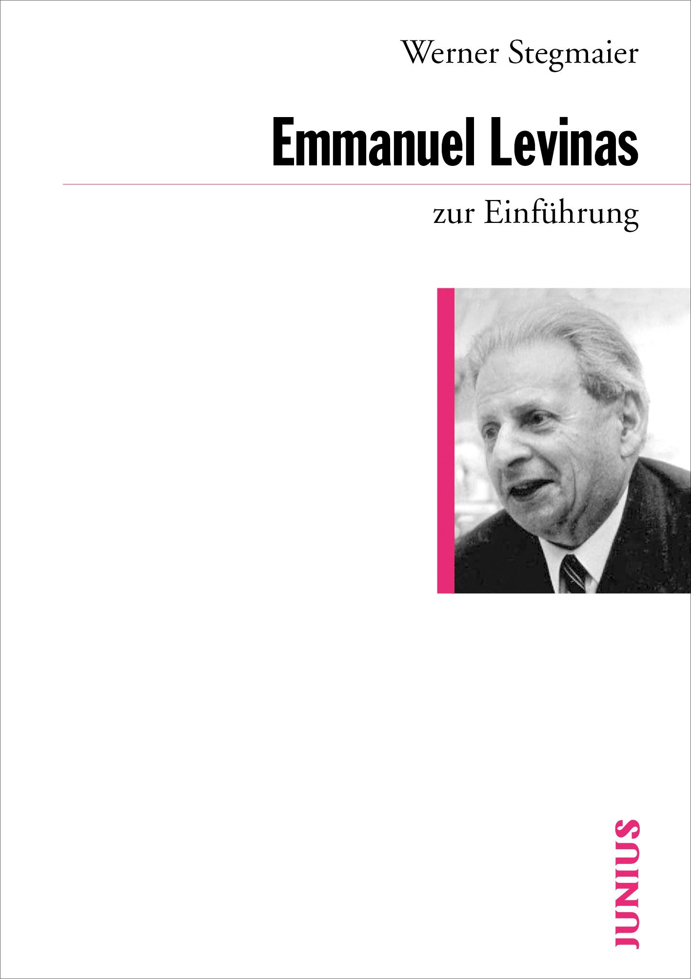 Vorderes Coverbild Emmanuel Levinas zur Einführung