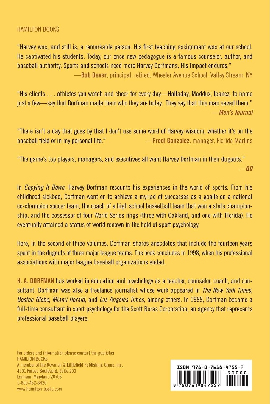 Rückseitencover Copying It Down