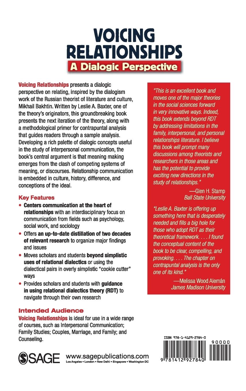 Rückseitencover Voicing Relationships