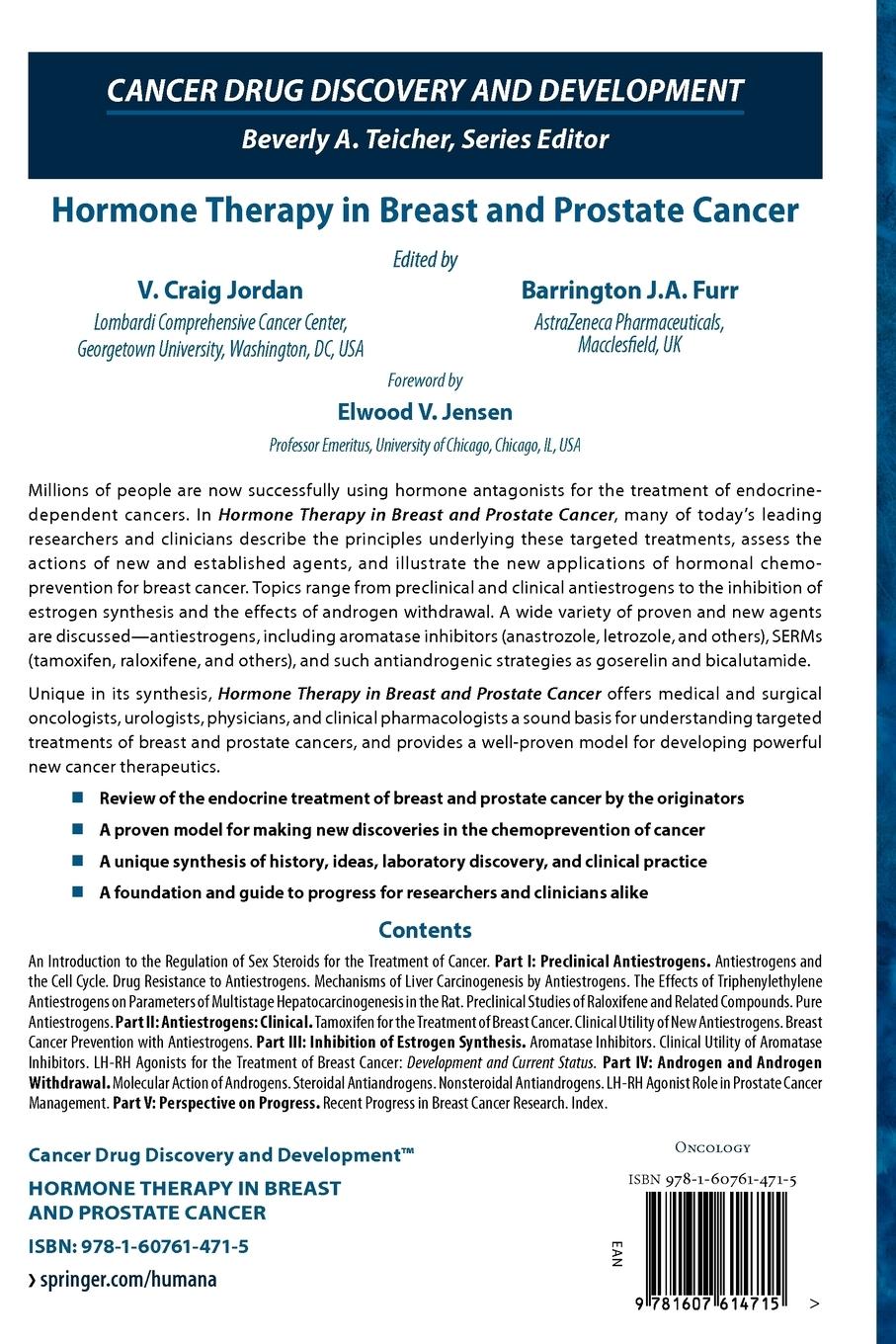 Rückseitencover Hormone Therapy in Breast and Prostate Cancer