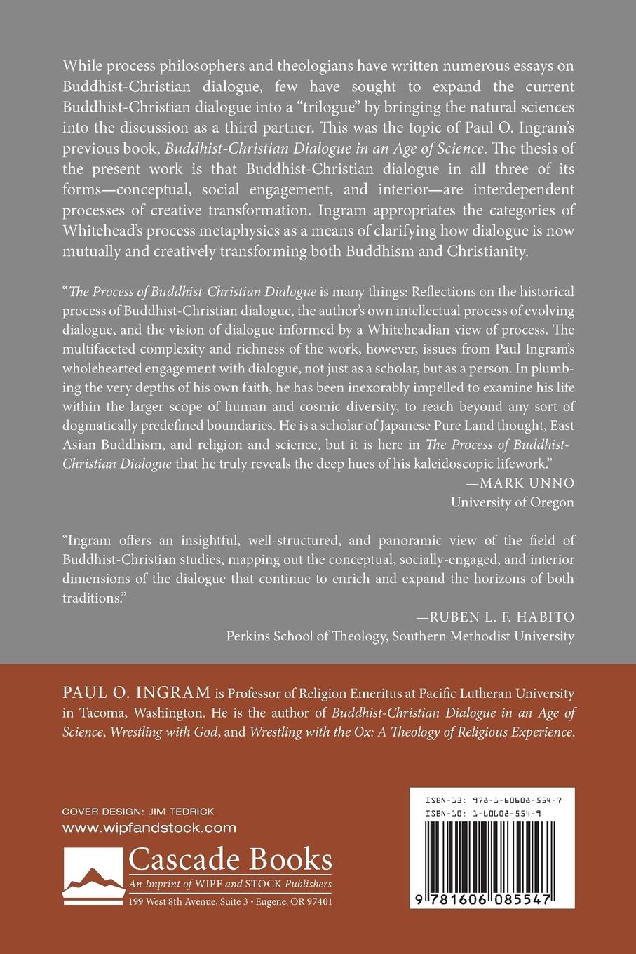 Rückseitencover The Process of Buddhist-Christian Dialogue