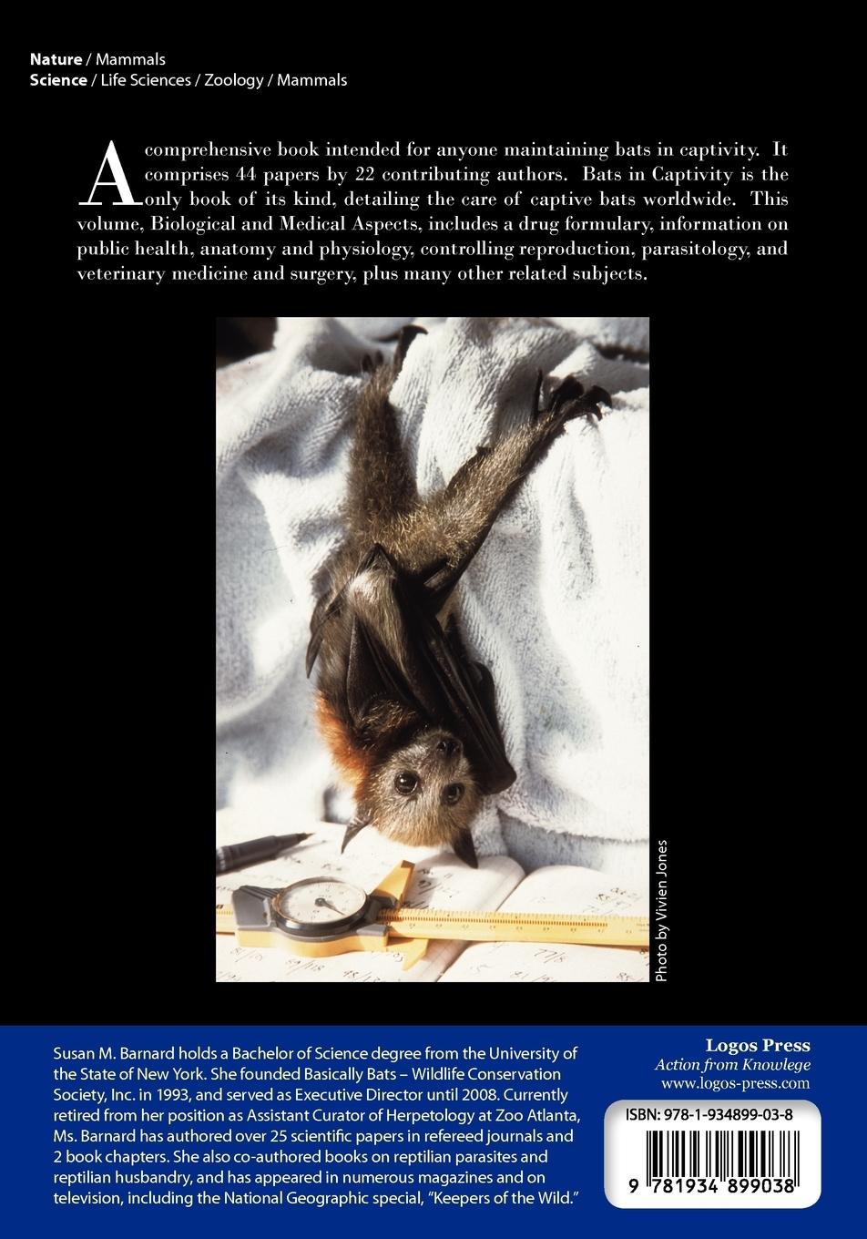 Rückseitencover Bats in Captivity - Volume 1