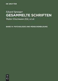 Vorderes Coverbild Psychologie und Menschenbildung