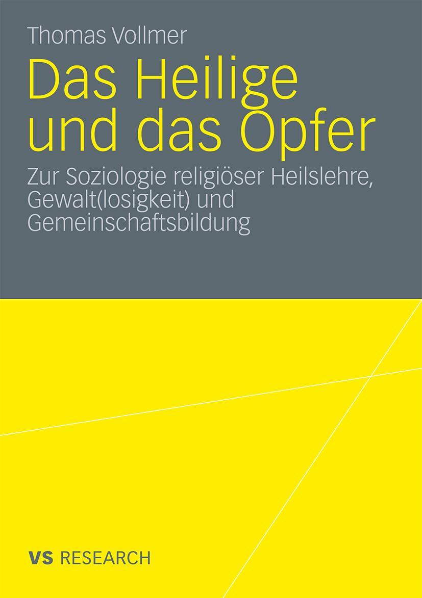 Vorderes Coverbild Das Heilige und das Opfer