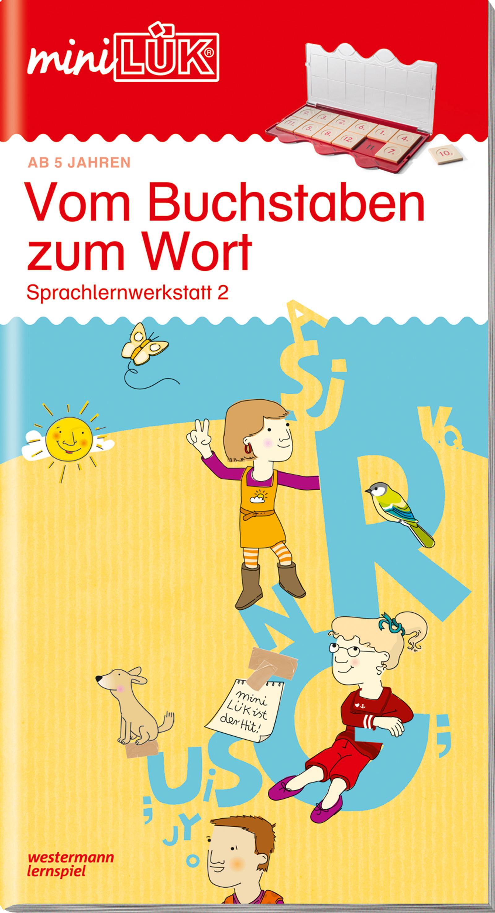 Vorderes Coverbild miniLÜK Vom Buchstaben zum Wort