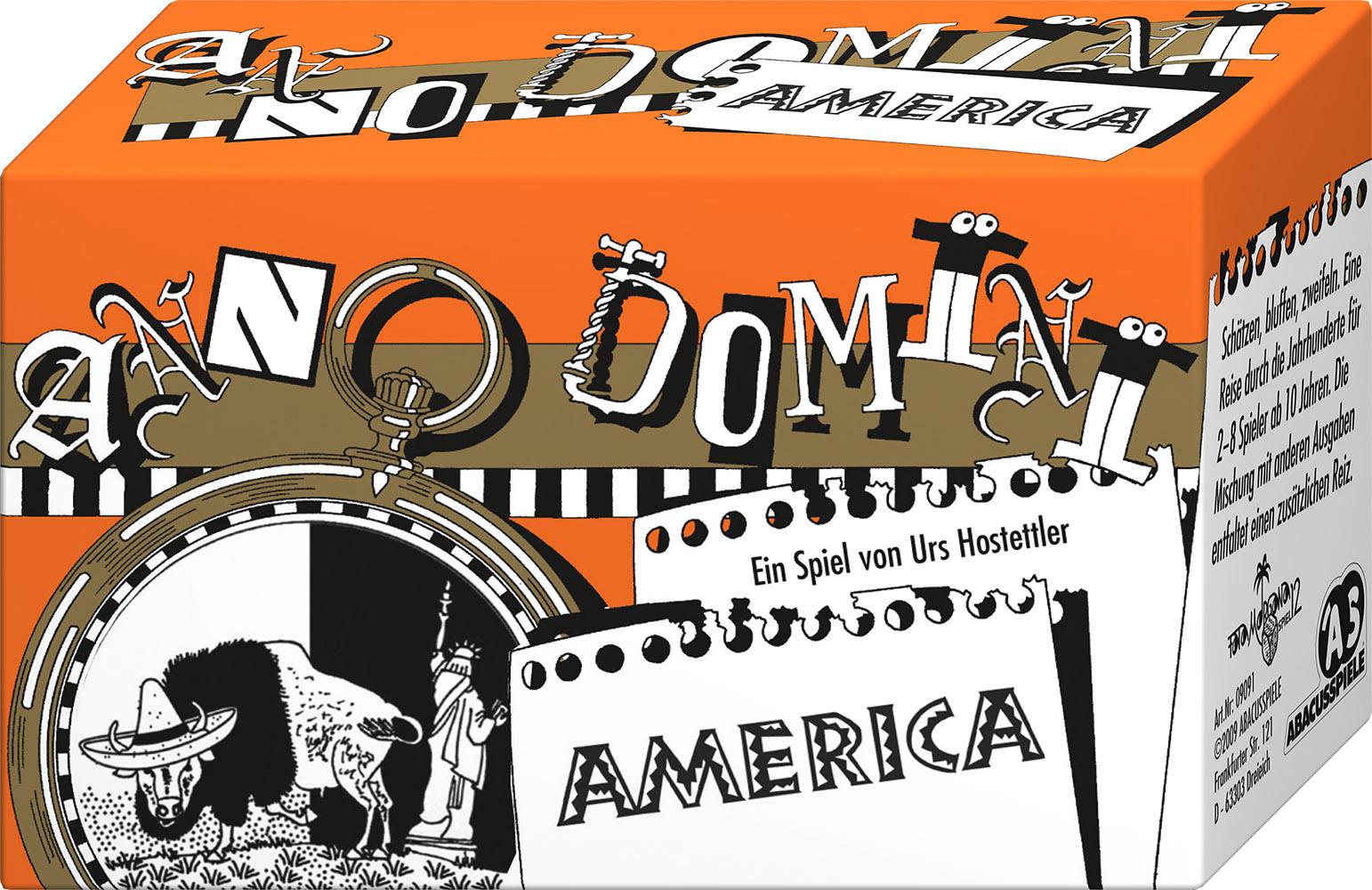 Vorderes Coverbild Anno Domini - America