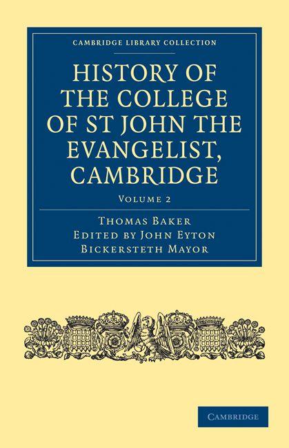 Vorderes Coverbild History of the College of St John the Evangelist, Cambridge