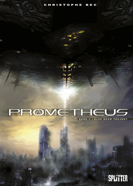 Vorderes Coverbild Prometheus 02. Blue Beam Project