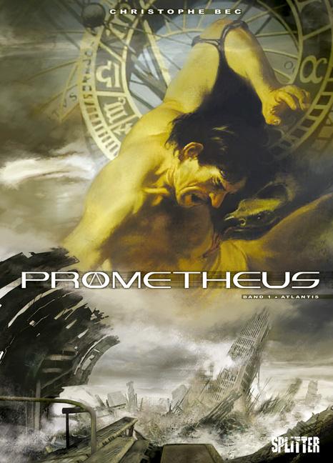 Vorderes Coverbild Prometheus 01. Atlantis