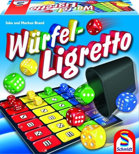 Vorderes Coverbild Würfel-Ligretto