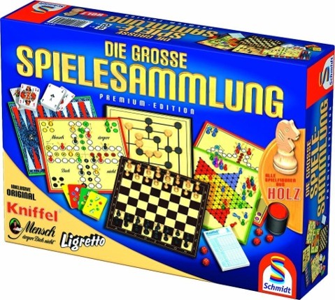 Vorderes Coverbild Die große Spielesammlung