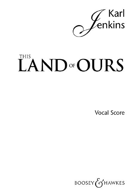 Vorderes Coverbild This Land of Ours: Vocal/Piano Score Ttbb and Piano (Organ)